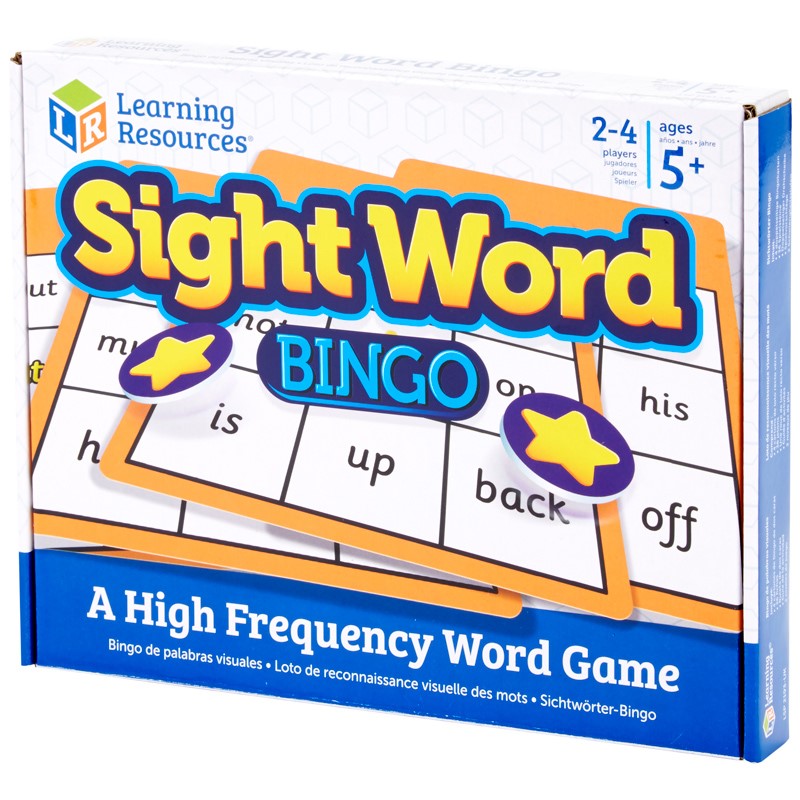 [5055506405014] Game Sight Word Bingo Learning Resources