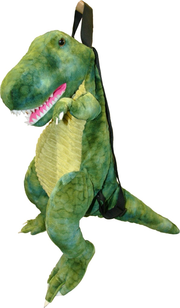 Backpack T-Rex Dinosaur Green