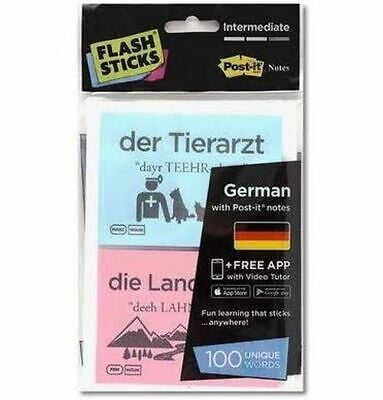 FlashSticks German Starter Intermediate 100