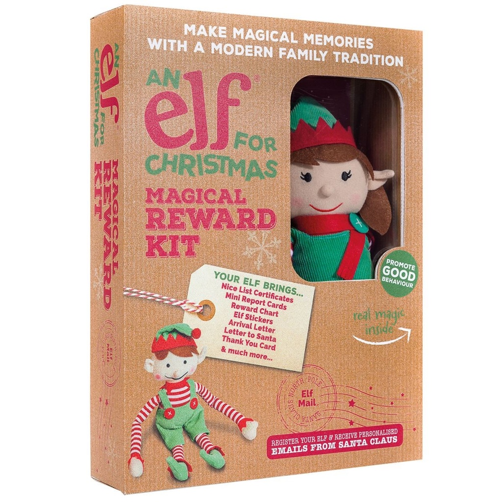 Elf for Christmas - Girl Elf and Magical Reward Kit