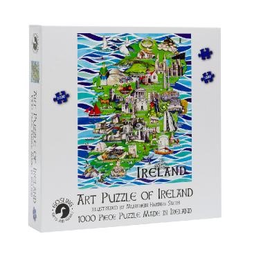 Art Puzzle of Ireland 1000pce (Jigsaw)