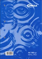 [O/S] Refill Pad A4 140Pg Bh-1162 Side Bound Book Haven