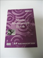 Music Manuscript Book A4 Bh-2251 Book Haven