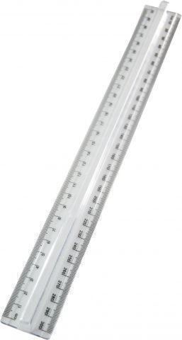 FINGER GRIP RULER 30CM