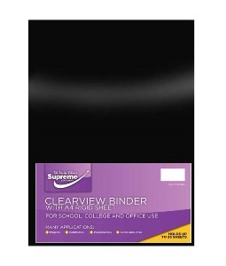 Clearview Binder Cover CVB-6884 Supreme
