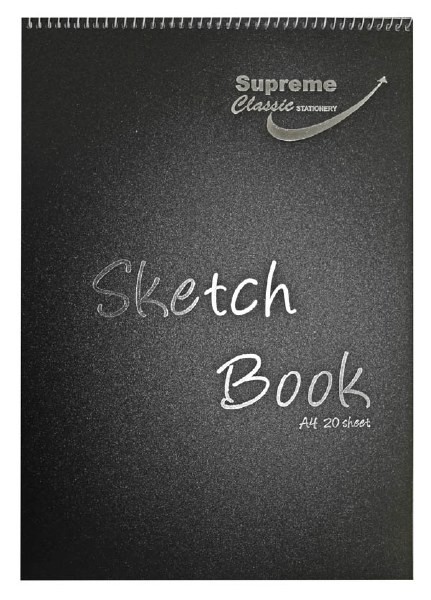 Sketch Book A4 20 Sheet Spiral SK-9564 Supreme