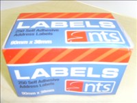 Address Labels 250pk NTS