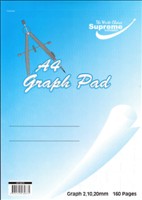 [5391515230675] GRAPH PAD A4 120PG SUPREME