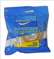 Clear Tape + Dispenser 18mmx33m DP-7001 Supreme