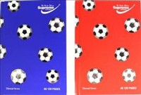 Hardback A6 120Pg Football Hb-9630 Supreme