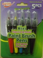 Mini Paint Brush Set 5Pk Supreme