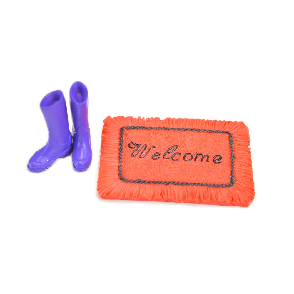 [5391525544939] Welcome Mat + Boots Pack Fairy Door