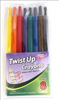 N/A O/P Twist Up Crayons 8pk Large Supreme