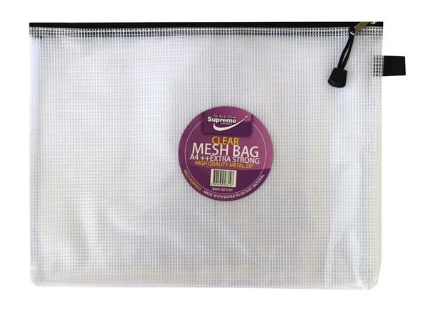 Clear Mesh Bag B4+ Extra Strong Supreme 3pk