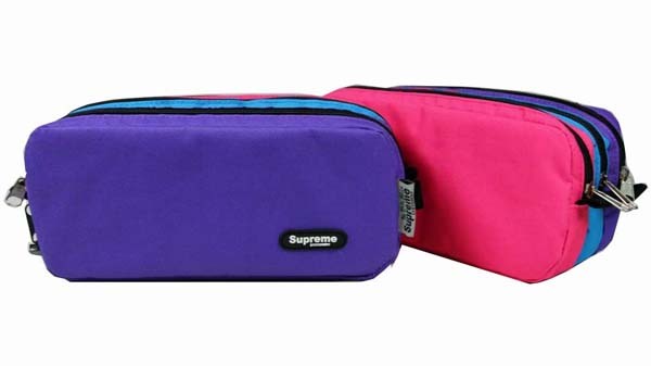 Tripple Pencil Case Girls Supreme