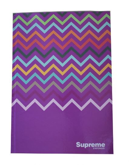 Hardback A4 Purple 160Pg Supreme