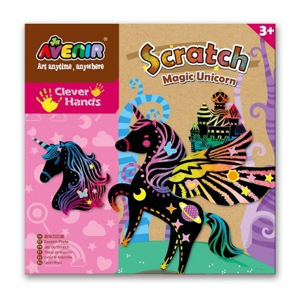 Scratch Art Magic Unicorn