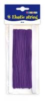 Elastic String 1mm X 25m Purple Playbox