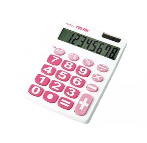 Calculator 8-digit white