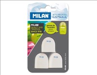 Eraser 3pk (Refill for Capsule) Milan