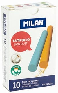 Chalk Coloured 10 pack Calcium Carbonate Milan