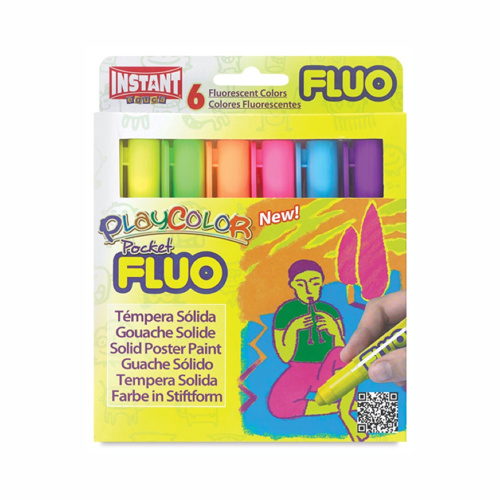 Play Color Pocket Fluo 6 pack