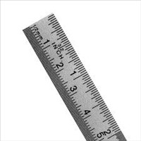 do not use. Steel Ruler 30cm 12' Toyland