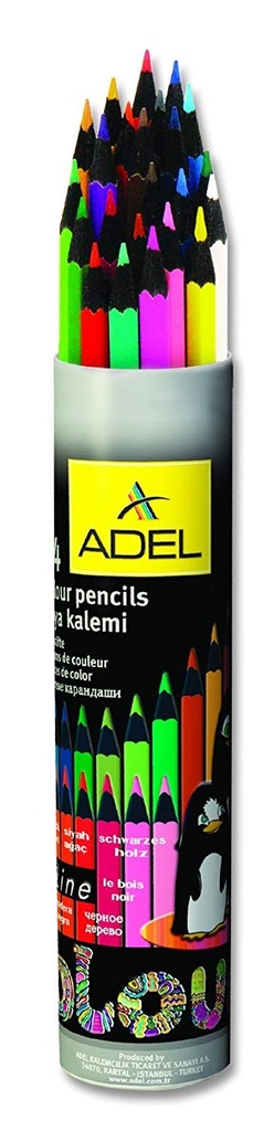 [8681241088204] Colouring Pencils Blackline 12 tube