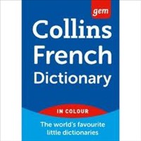 COLLINS GEM FRENCH DICTIONARY IN COLOUR
