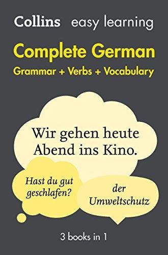 [9780008141783] Collins easy learning complete German