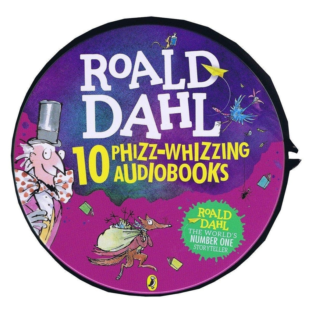 Roald Dahl 10 Phizz-Whizzing Audio Collection in a Tin - 29 CDs