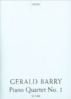 Gerald Barry Piano Quartet No.1 Score