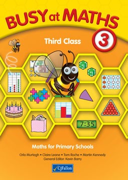 [9780714420684-new] (Old Edition) Busy at Maths 3 Third Class