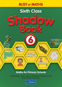 [9780714420752] [Old Edition] Busy at Maths Shadow Book 6th Class