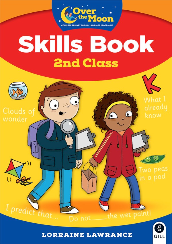 [9780717181742] Over The Moon - Skills Book 2nd Class
