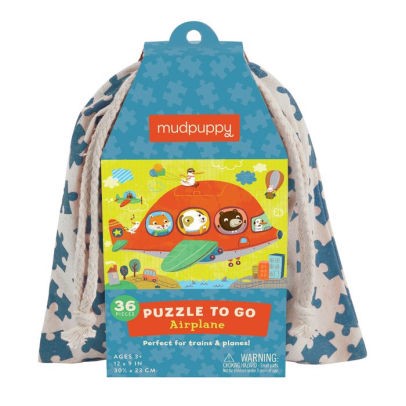 Puzzle to Go Airplane (Jigsaw)