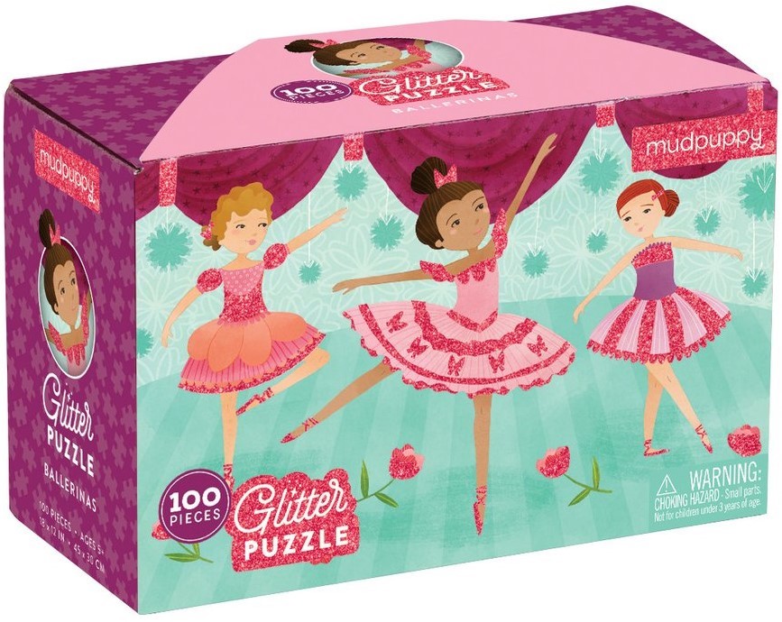 Puzzle Ballerinas Sparkly Glitter 100pcs (Jigsaw)