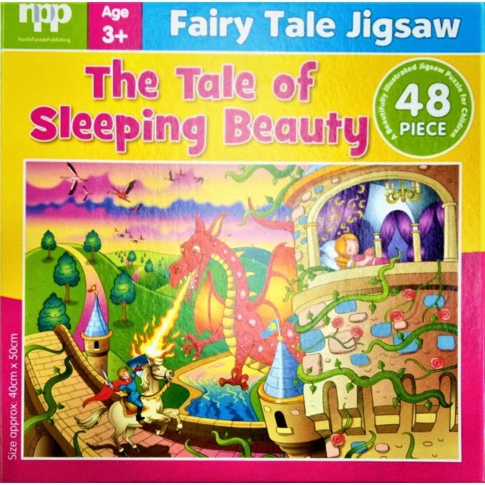 Puzzle Tale of Sleeping Beauty 48Pcs (Jigsaw)