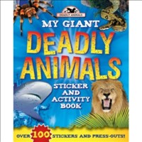 My Giant Deadly Animals Sticker and Activity Book