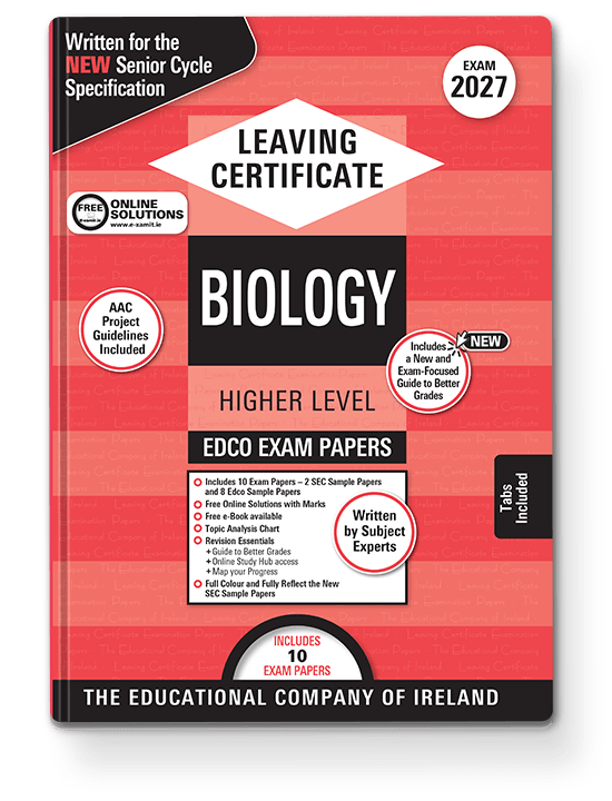 2027 Edco BIOLOGY LC HL EXAM PAPERS