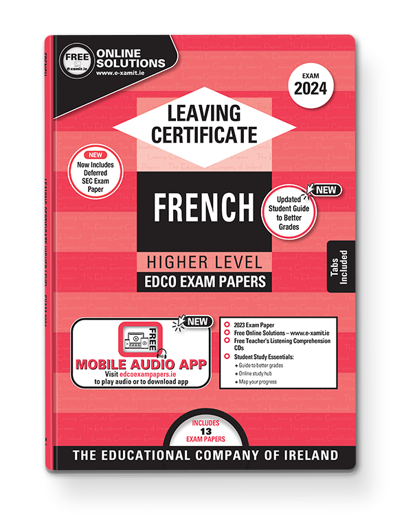 2024 Edco FRENCH LC HL EXAM PAPERS
