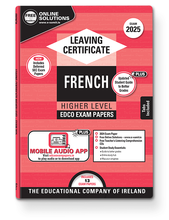 2026 Edco FRENCH LC HL EXAM PAPERS
