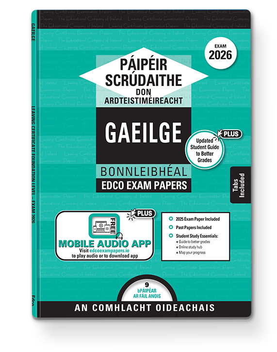 [9780861675340] (Available Late July) 2027 Edco IRISH LC FL EXAM PAPERS