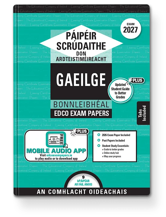 [9780861675340] 2027 Edco IRISH LC FL EXAM PAPERS