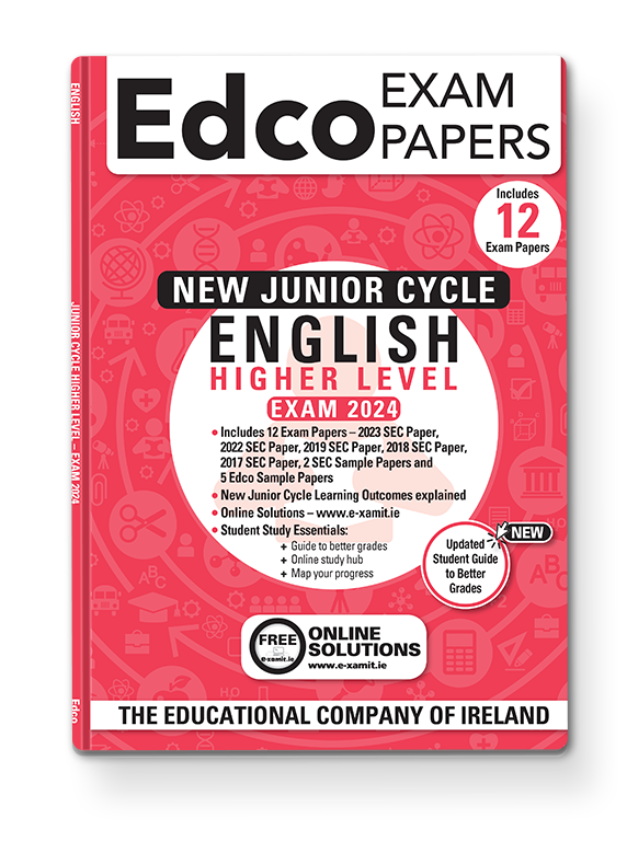 O/S 2024 Edco ENGLISH JC HL EXAM PAPERS
