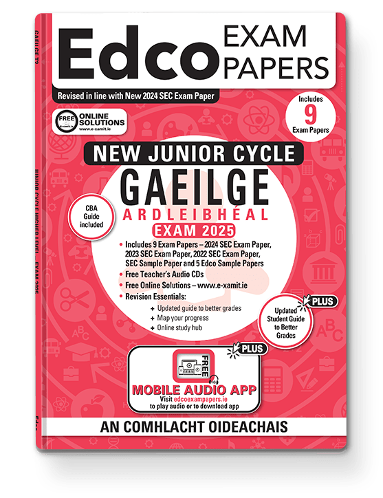2026 Edco Irish JC HL Exam Papers