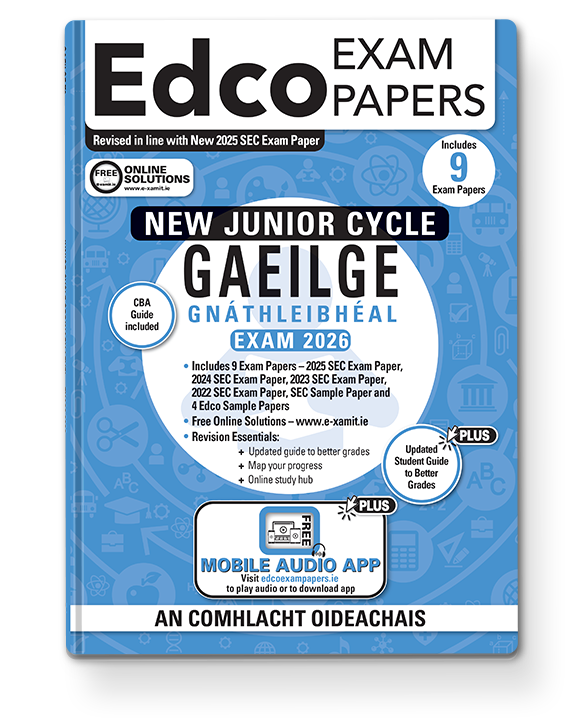 [9780861676408] 2026 Edco Irish JC OL Exam Papers