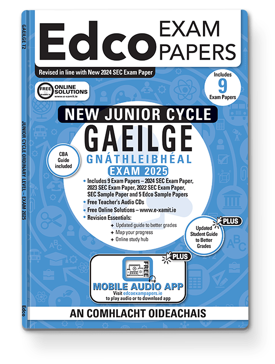 2026 Edco Irish JC OL Exam Papers
