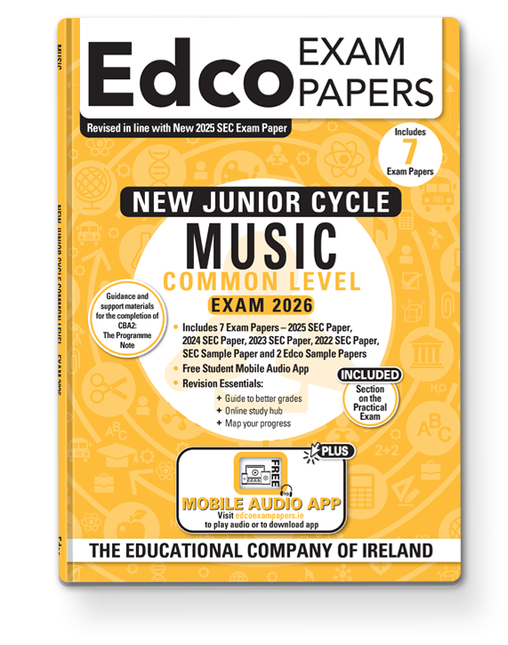 2026 Edco Music JC Common Level Exam Papers