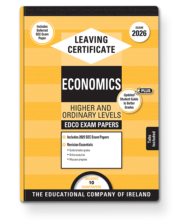 [9780861676668] [N/A][O/P] 2026 Edco Economics OL+HL LC Exam Papers